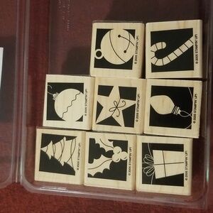 Stampin Up Holiday Blocks Stamp set